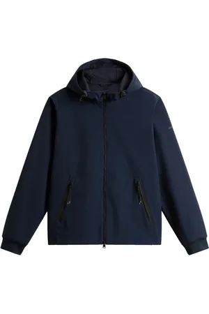 Woolrich Light Jackets, male, , Size: S Zip Hooded Sweater