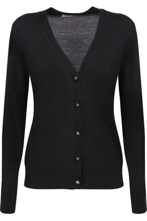 Tory Burch Cardigans, female, , Size: S Simone Cardigan