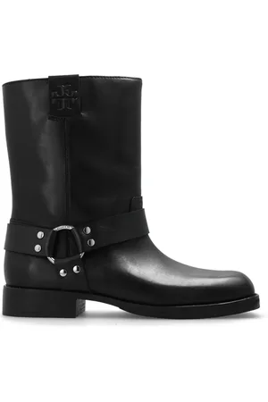 Tory Burch Ankle Boots, female, , Size: 7 US Double T Moto Boot