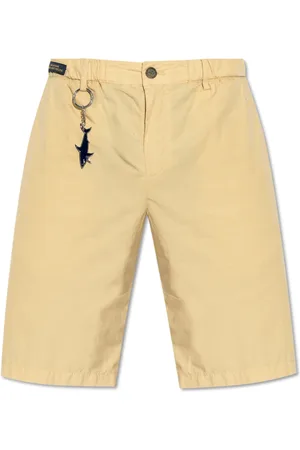 Paul & Shark Casual Shorts, male, , Size: S Cargo bermuda in Ultralight Poplin cotton
