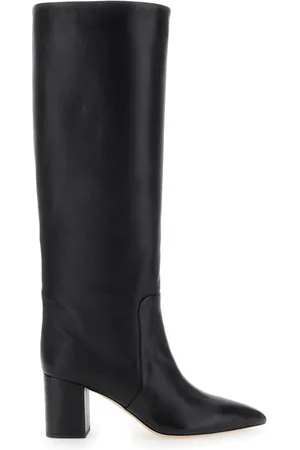 PARIS TEXAS Heeled Boots, female, , Size: 7 US Croco Print Block Heel Boots