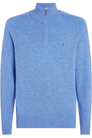 Tommy Hilfiger Turtlenecks, male, , Size: L Half-Zip Sweater