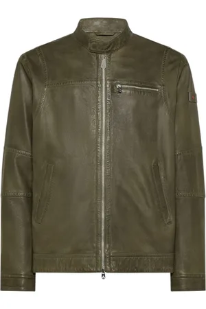 Peuterey Leather Jackets, male, , Size: XL Winter Coats