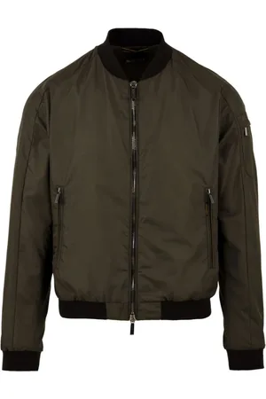 MOORER Bomber Jackets, male, , Size: 2XL Corelli-Wk Forest Mens Coat