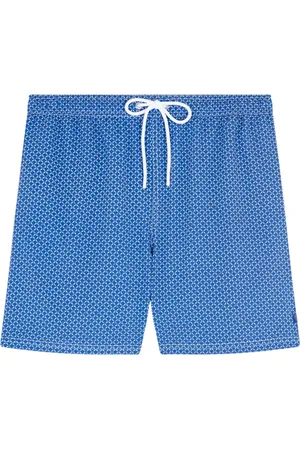 Paul & Shark Beachwear, male, , Size: XL L19 Fantasia Squali Swimwear
