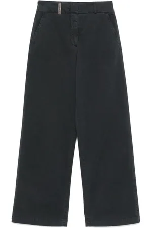 PESERICO SIGN Wide Trousers, female, , Size: M Straight Trousers