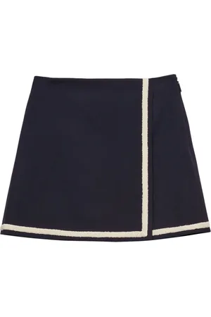 Msgm Short Skirts, female, , Size: 2XS Wool Skirt
