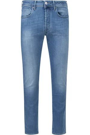 Incotex Slim-fit Jeans, male, , Size: W35 Slim Fit Stretch Cotton Jeans