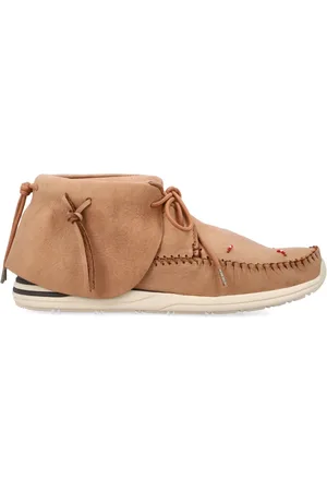 VISVIM Lace-up Boots, male, , Size: 12 US Light Sneakers Hand-sewn Leather Cork