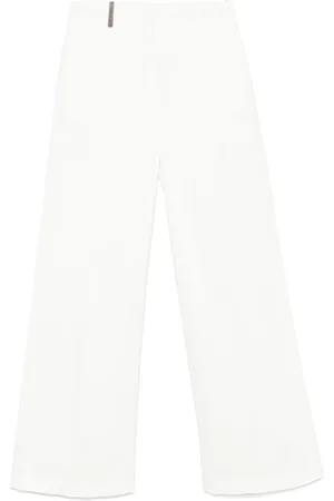 PESERICO SIGN Wide Trousers, female, , Size: M Straight Trousers
