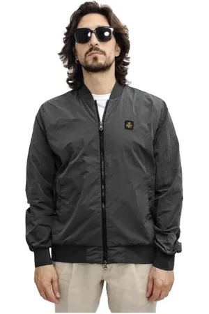 RefrigiWear Bomber Jackets, male, , Size: 3XL Lightweight Nylon Bomber Jacket