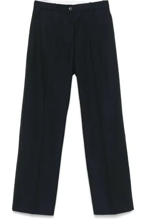 Nine In The Morning Straight Trousers, female, , Size: W26 Trousers with Concealed Fly