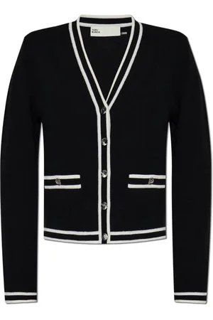 Tory Burch Cardigans, female, , Size: S Kendra Wool Cardigan