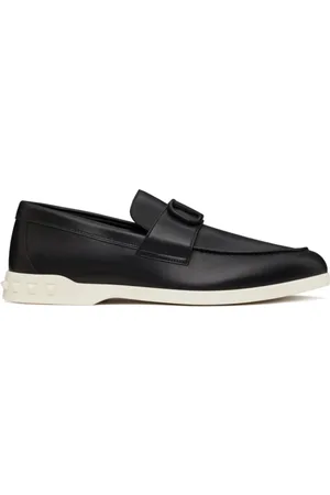 VALENTINO GARAVANI Loafers, male, , Size: 7 US VLogo Signature Slip-On Shoes