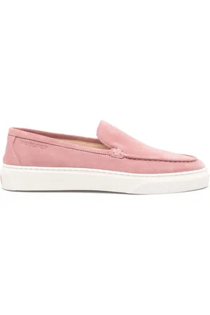 Woolrich Loafers, female, , Size: 7 US Suede Leather Slip On Sneakers