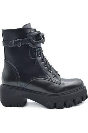 Patrizia Pepe Lace-up Boots, female, , Size: 10 US Bikers