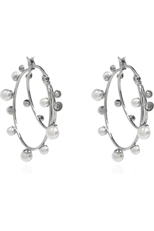 Tory Burch Earrings, female, , Size: ONE SIZE Glass Pearl Earrings