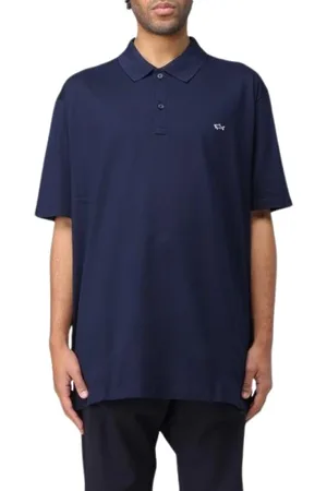 Paul & Shark Polo Shirts, male, , Size: S Cotton Polo Shirt
