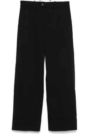 Nine In The Morning Wide Trousers, female, , Size: W27 Trousers with Flap Pockets