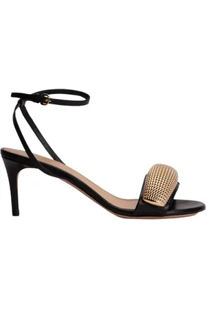 J.W.Anderson High Heel Sandals, female, , Size: 7 1/2 US Stiletto Sandals with Gold Accent