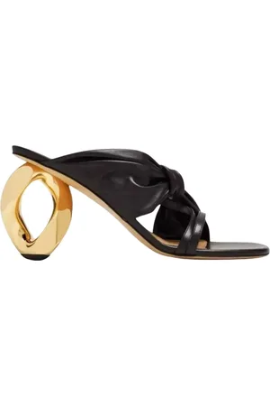 J.W.Anderson Heeled Mules, female, , Size: 10 US Leather Slides