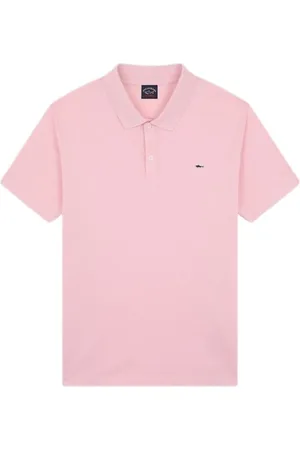 Paul & Shark Polo Shirts, male, , Size: S 113 Rosa Polo