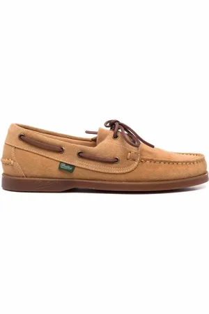 Paraboot Sailor Shoes, male, , Size: 7 1/2 US VEL Fauve Barth Lace-Up Shoes