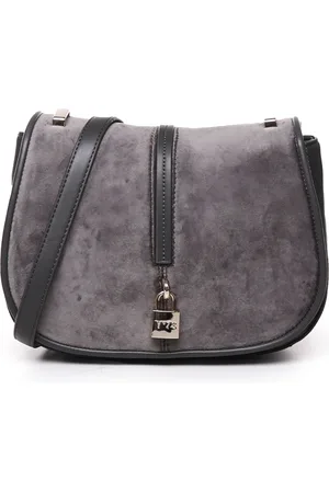 V°73 Cross Body Bags, female, , Size: ONE SIZE Grey Shoulder Bag with Flap