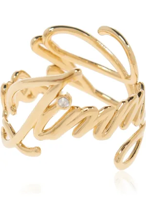 Jimmy Choo Rings, female, , Size: S Ring with logo