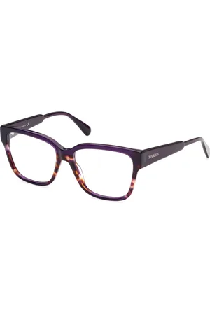 Max&Co. Glasses, unisex, , Size: 54 MM Violet Havana Eyewear Frames Mo5048