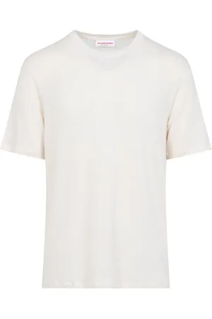 Orlebar Brown T-Shirts, male, , Size: XL Linen T-Shirt Stylish Casual Wear