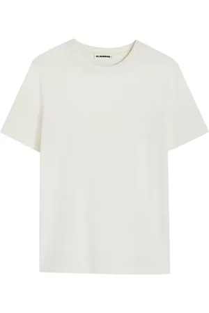 Jil Sander T-Shirts, female, , Size: M Cotton T-shirt with Logo