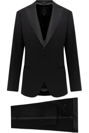 Giorgio Armani Single Breasted Suits, male, , Size: XL Wool suit