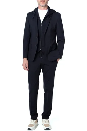 Karl Lagerfeld Single Breasted Suits, male, , Size: L Regular Fit Jacket