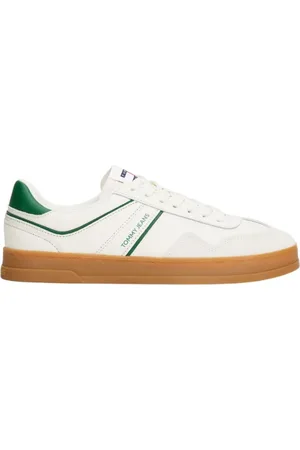 Tommy Hilfiger Sneakers, male, , Size: 7 US Retro-inspired Sneakers with Colorful Touch