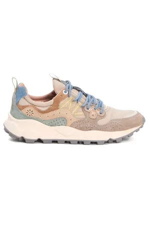 Flower Mountain Sneakers, female, , Size: 7 US Taupe Blue Women