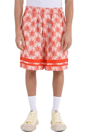 LANEUS Casual Shorts, male, , Size: S Viscose Bermuda Shorts with Pockets