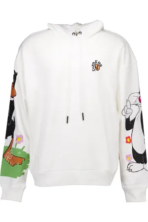 Iceberg Hoodies, male, , Size: S Ecru Hoodie