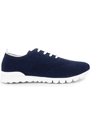 Kiton Sneakers, male, , Size: 12 US Woven Cashmere Running Shoes