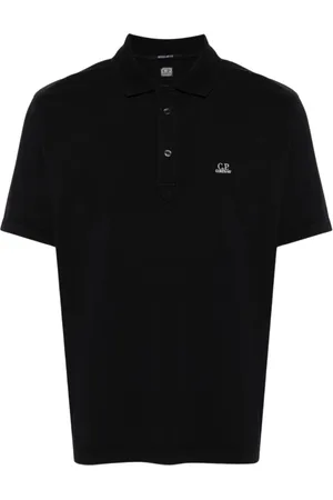 C.P. Company Polo Shirts, male, , Size: L Casual Jersey Polo Shirt