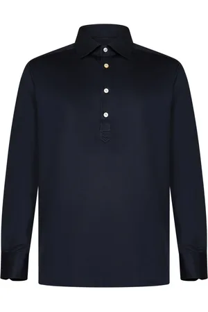 Kiton Polo Shirts, male, , Size: XL Cotton Polo Shirt