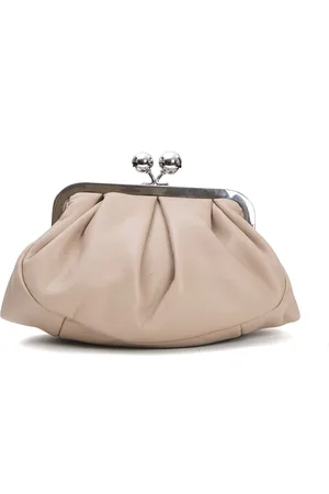 Max Mara Clutches, female, , Size: ONE SIZE Leather Small Pasticcino Bag