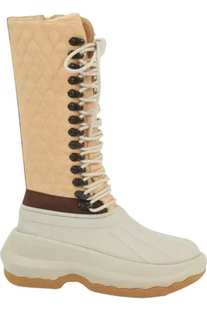 Kenzo High Boots, female, , Size: 8 US lace-up high boots with logo