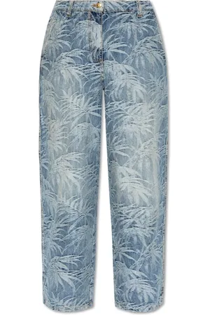 Palm Angels Wide Jeans, female, , Size: W25 Wide Leg Jeans
