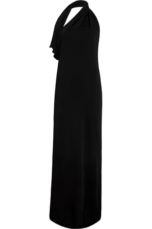 Khaite Gowns, female, , Size: M Halter Neckline Dress with Open Back