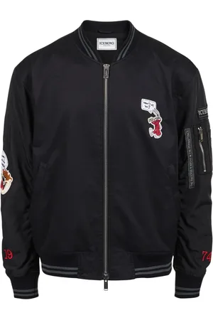 Iceberg Bomber Jackets, male, , Size: M Regular Fit Jacket
