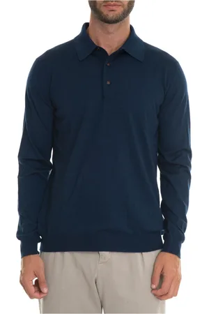 Kiton Polo Shirts, male, , Size: L Long-sleeve Polo Shirt