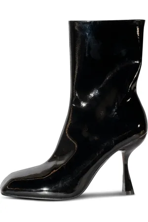 Jeffrey Campbell Heeled Boots, female, , Size: 9 US Patent Stretch Ankle Boots
