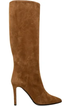 Fru.it Heeled Boots, female, , Size: 8 US Suede Boot - Sigaro Color