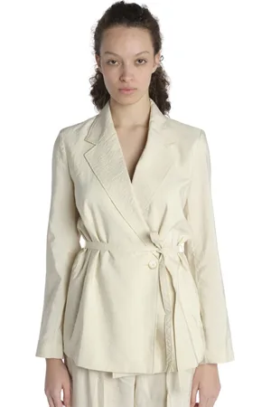 Joseph Blazers, female, , Size: S Mayet Crossed Tuile Silk Jacket
